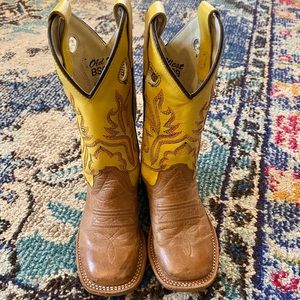 OLD WEST cowboy boots children 8.5
